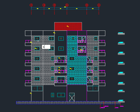 Facades Details Project In Beirut