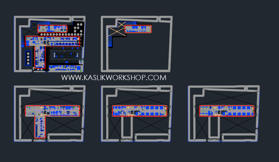 Small Hospital 2D Plan