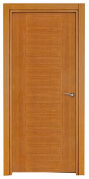 Wood Door Front View